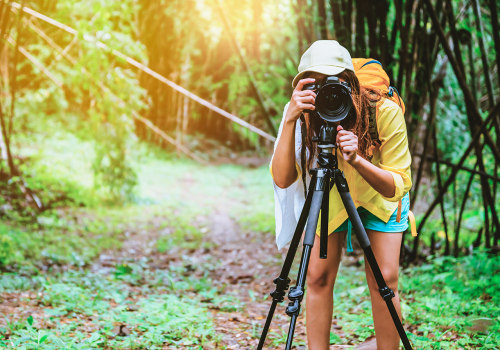 Uso de un trípode para fotografía digital